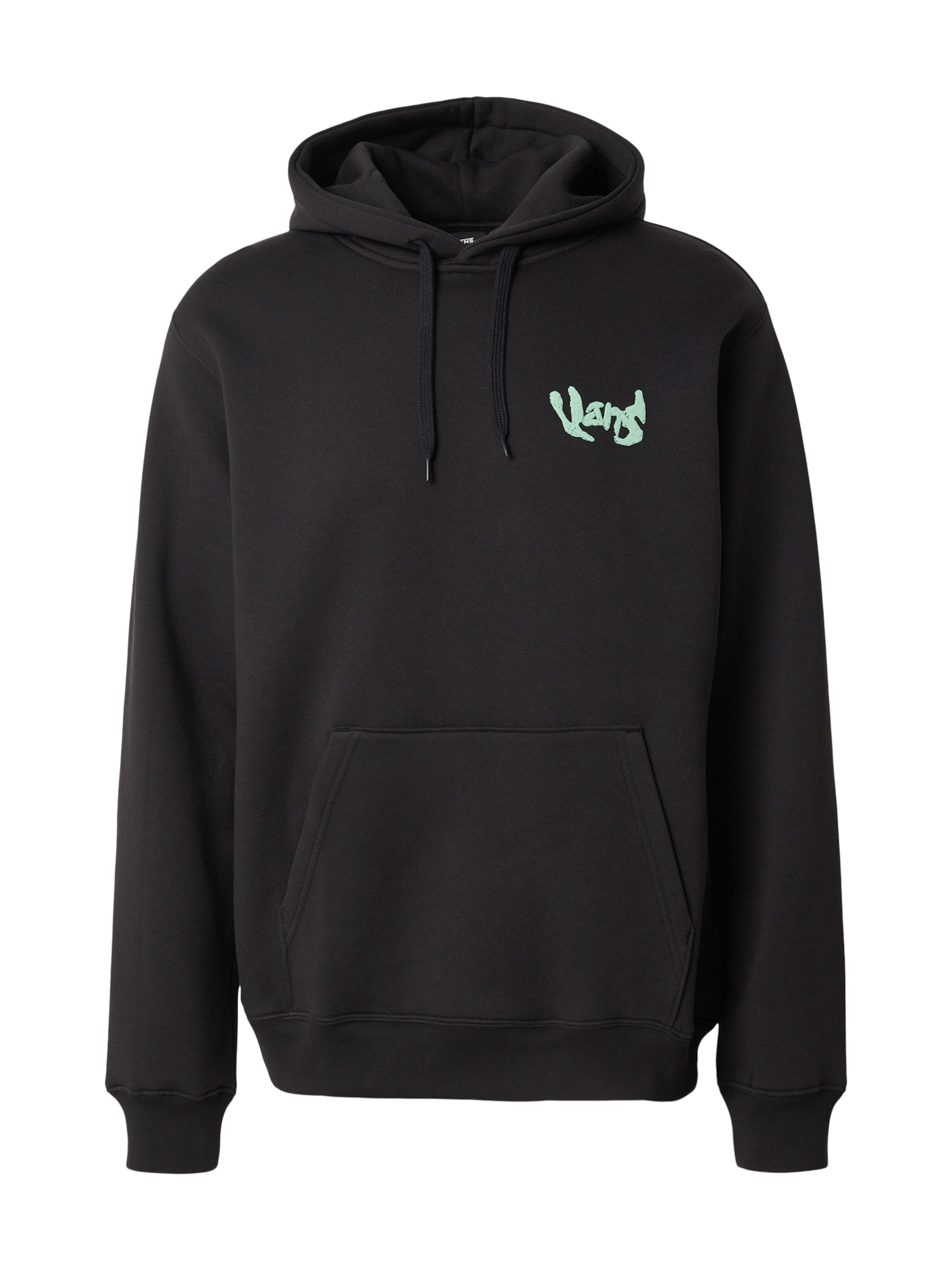 VANSSweater majica 'EVOLVE' - crna boja: prednji dio