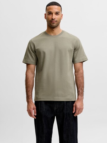 Maglietta di JACK & JONES in verde: frontale