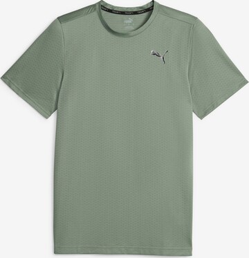 PUMA - Camiseta funcional 'Fav Blaster' en verde: frente