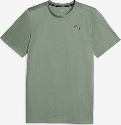 PUMA T-Shirt fonctionnel 'Fav Blaster' en vert pastel / noir, Vue avec produit