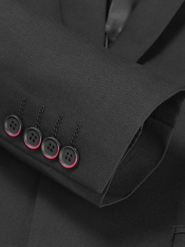 Youthup Slimfit Anzug‌‌ in Schwarz