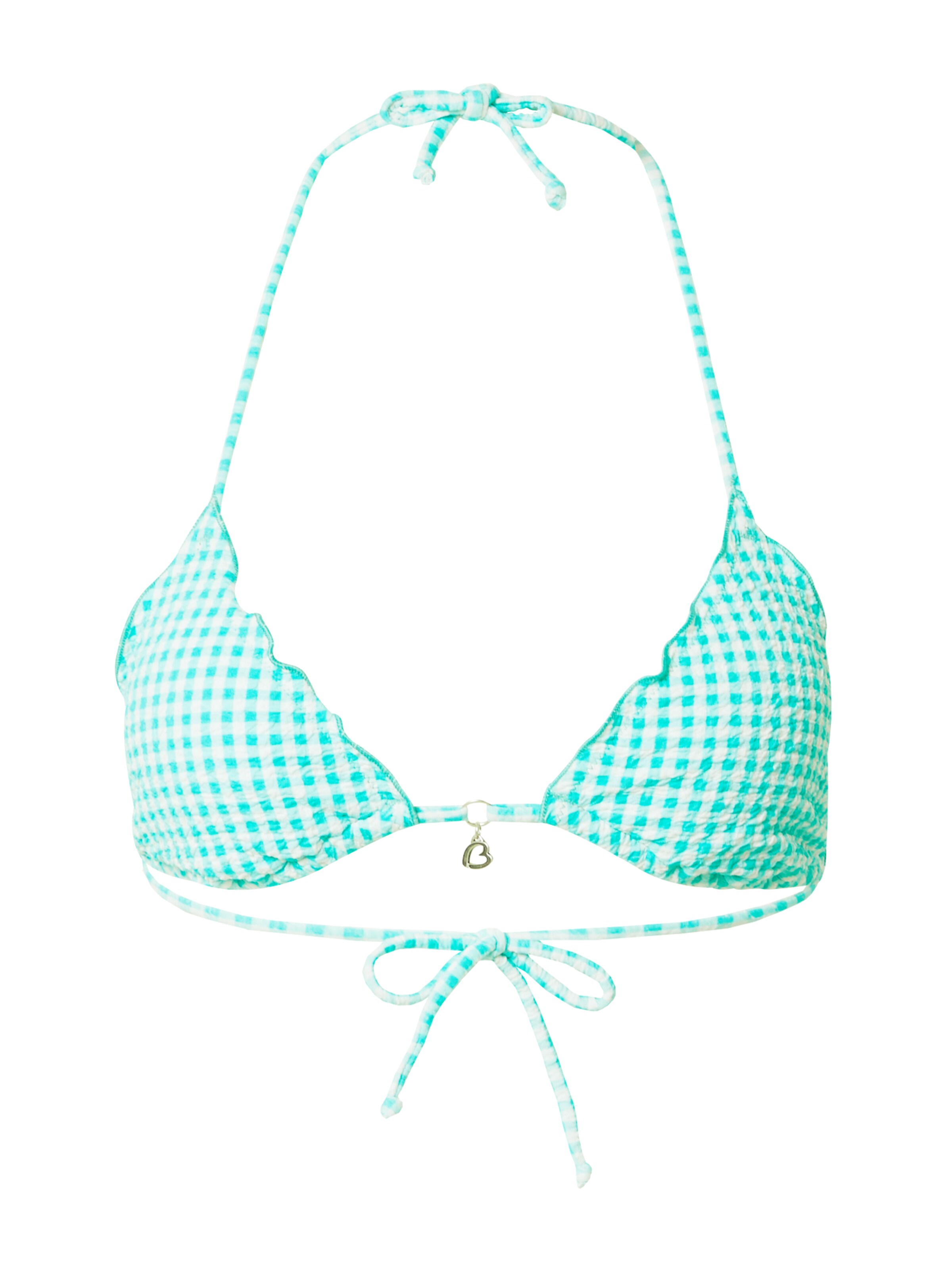 Banana Moon - Triángulo Top de bikini en azul: frente