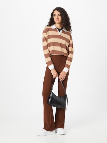 évasé Pantalon Koton en marron