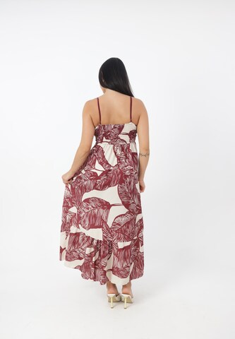 Elara Sommerkjole i rød