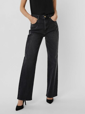 VERO MODA Regular Jeans 'KITHY' in Black