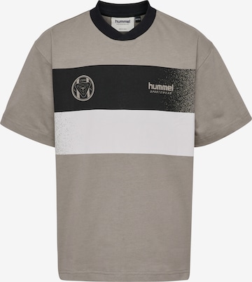 Hummel T-shirt in Grau: Vorderseite