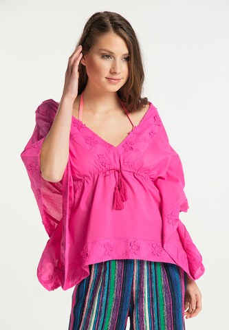 Tunique IZIA en rose : devant