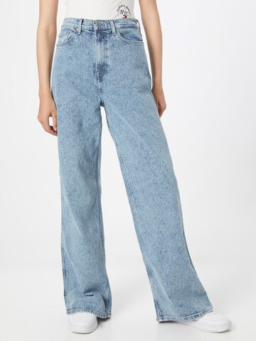 Tommy Jeans Zvonové kalhoty Džíny 'CLAIRE' – modrá: přední strana