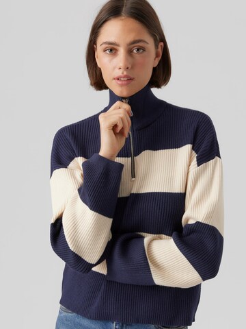 VERO MODA Sweater 'Hersoma' in Blue