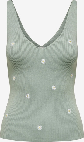 JDY Knitted Top 'NANNA' in Green: front