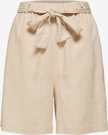 SELECTED FEMME Broek 'Gulia' in Beige: voorkant