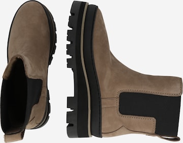 CLARKS - Botas chelsea 'Orianna' em castanho