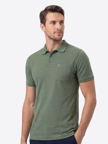 Ragman Shirt 'Basic' in Groen