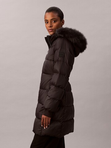 Calvin Klein Wintermantel in Zwart