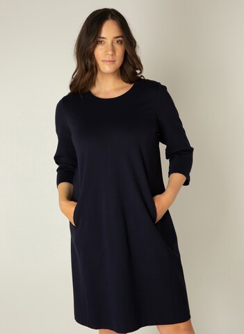 BASE LEVEL CURVY Dress 'Addy' in Blue: front