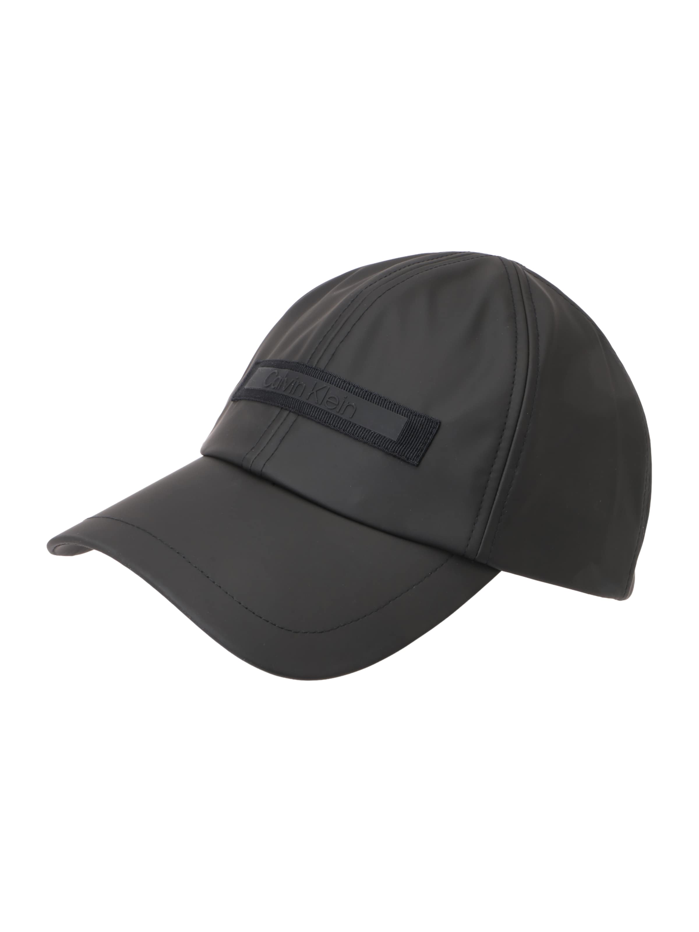 Casquette Calvin Klein en noir : devant