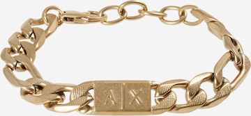 Bracelet ARMANI EXCHANGE en or : devant