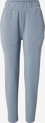 Athlecia Tapered Workout Pants in Blue: front