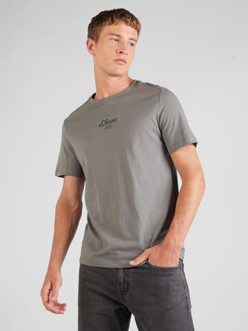 s.Oliver T-Shirt in Grau: Vorderseite