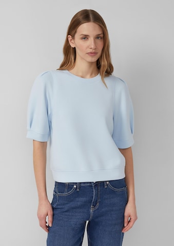 Sweat-shirt s.Oliver en bleu : devant