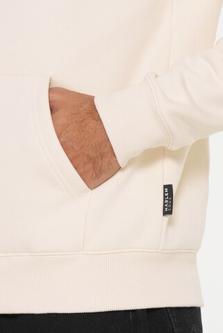 Harlem Soul Zip-Up Hoodie in Beige