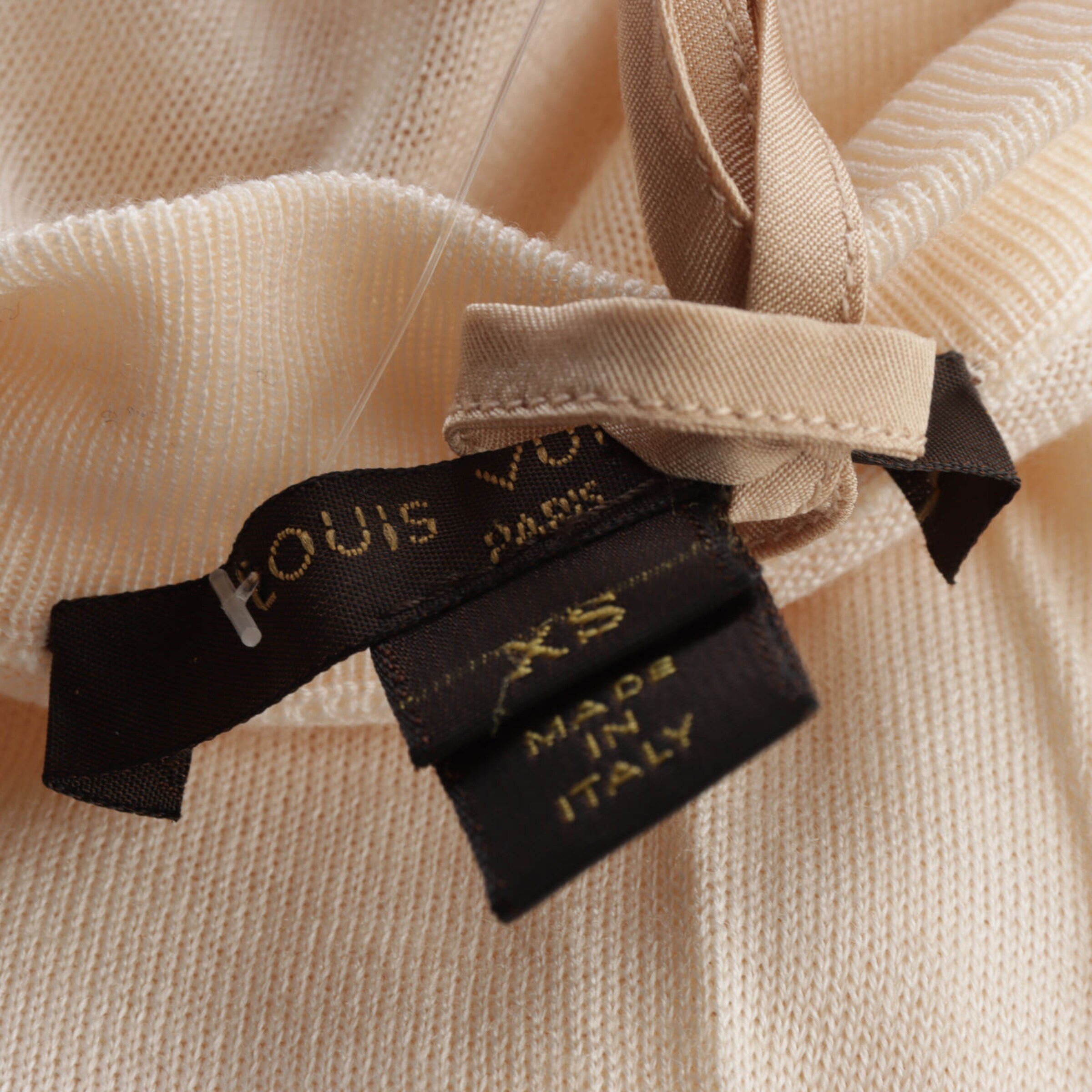 Louis Vuitton Kleid XS in Weiß