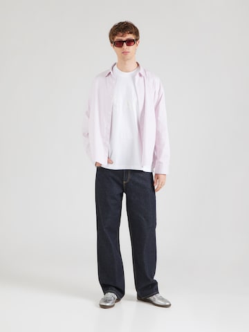 AllSaints - Camisa 'BIGGY' em branco