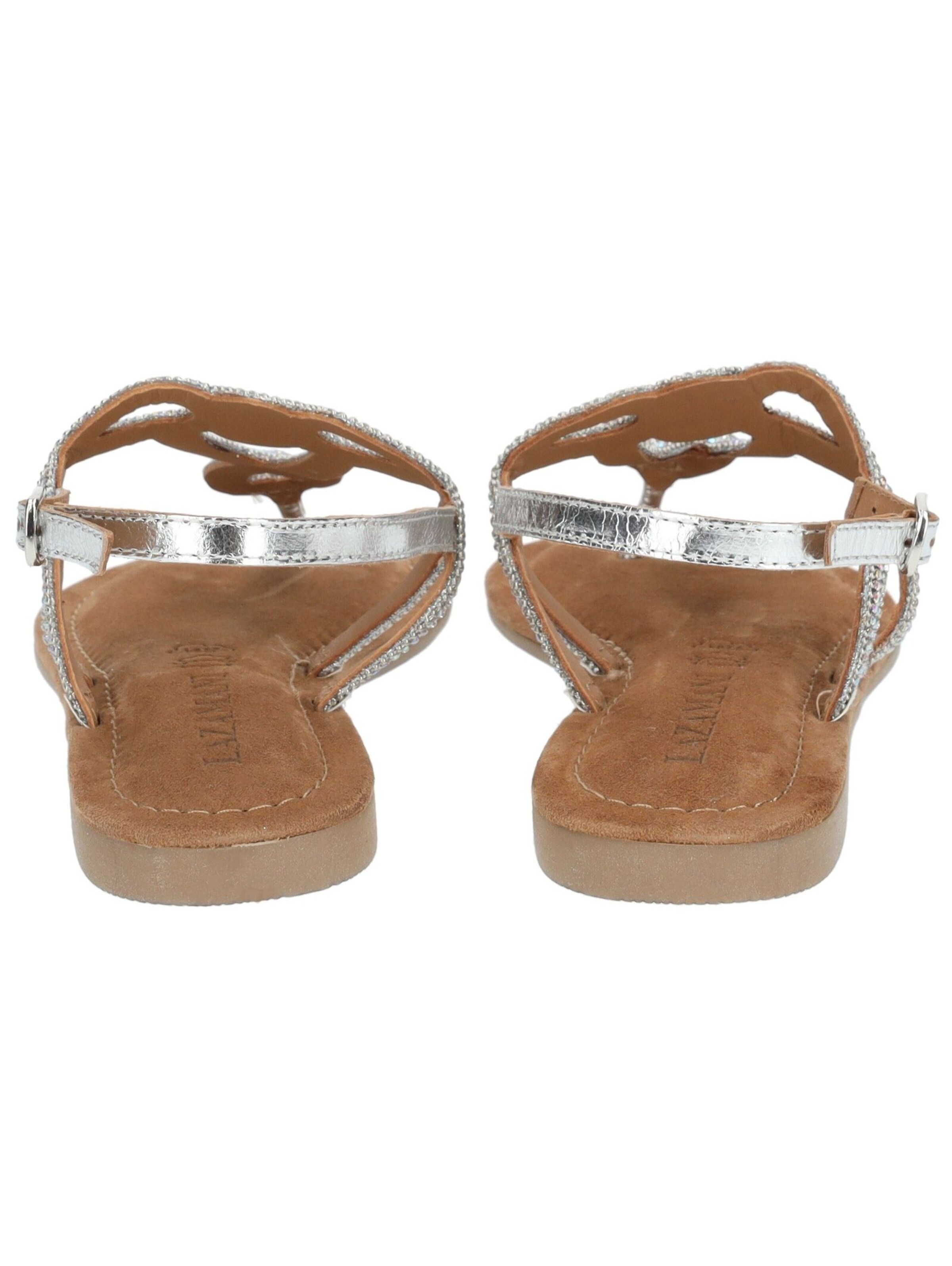 LAZAMANI Sandale in Silber