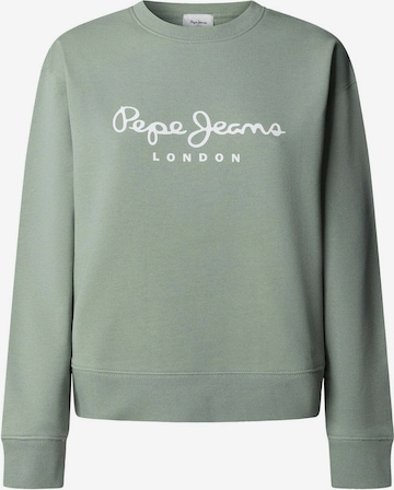 Pepe Jeans Sweatshirt 'MATY' in Groen: voorkant