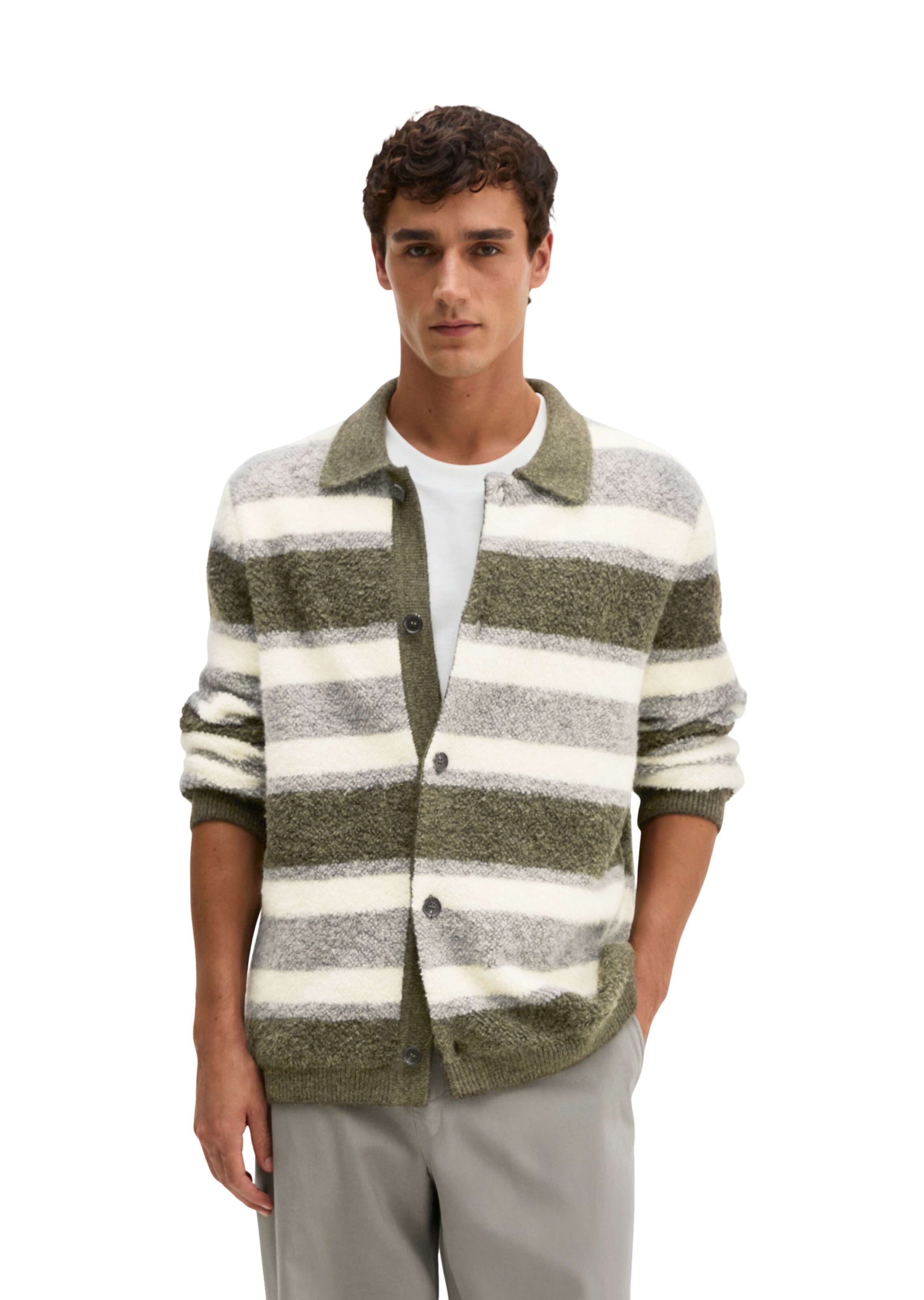 Marc O'Polo Strickjacke in Mischfarben: Vorderseite