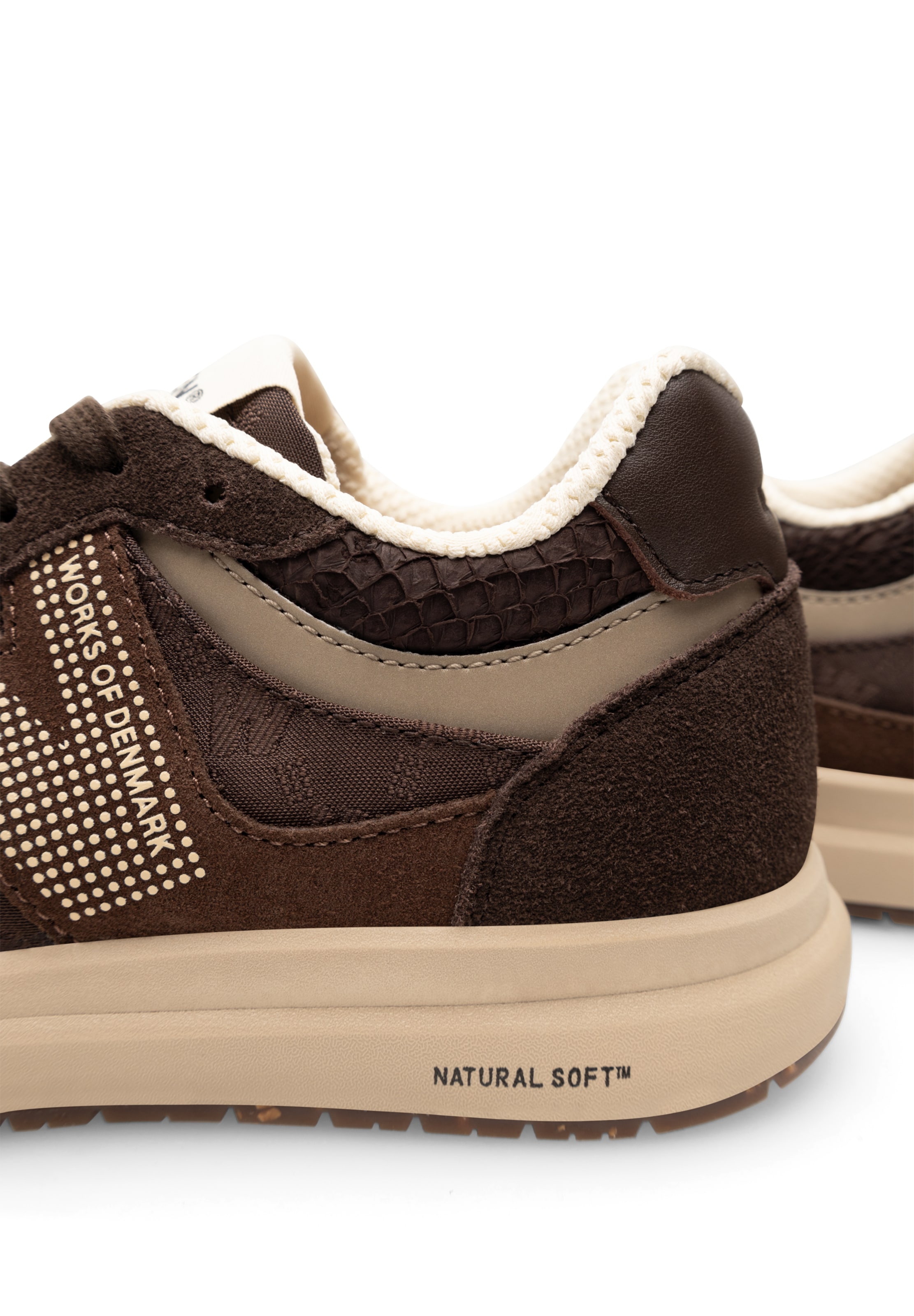 Baskets basses ' Rigmor Heritage ' WODEN en marron