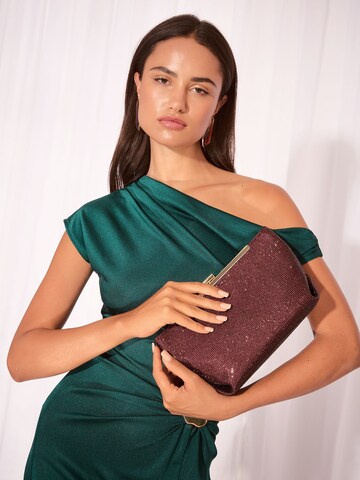 Lipsy Clutch in Red