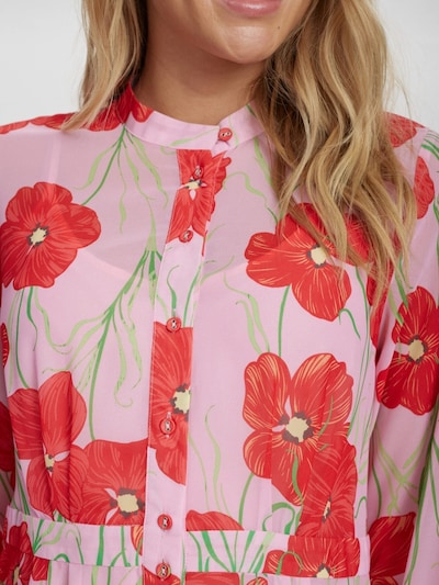 NÜMPH Kleid 'Kyndall' in pastellpink / dunkelpink, Produktansicht