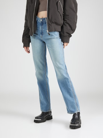 Wide leg Jeans de la ESPRIT pe albastru: față