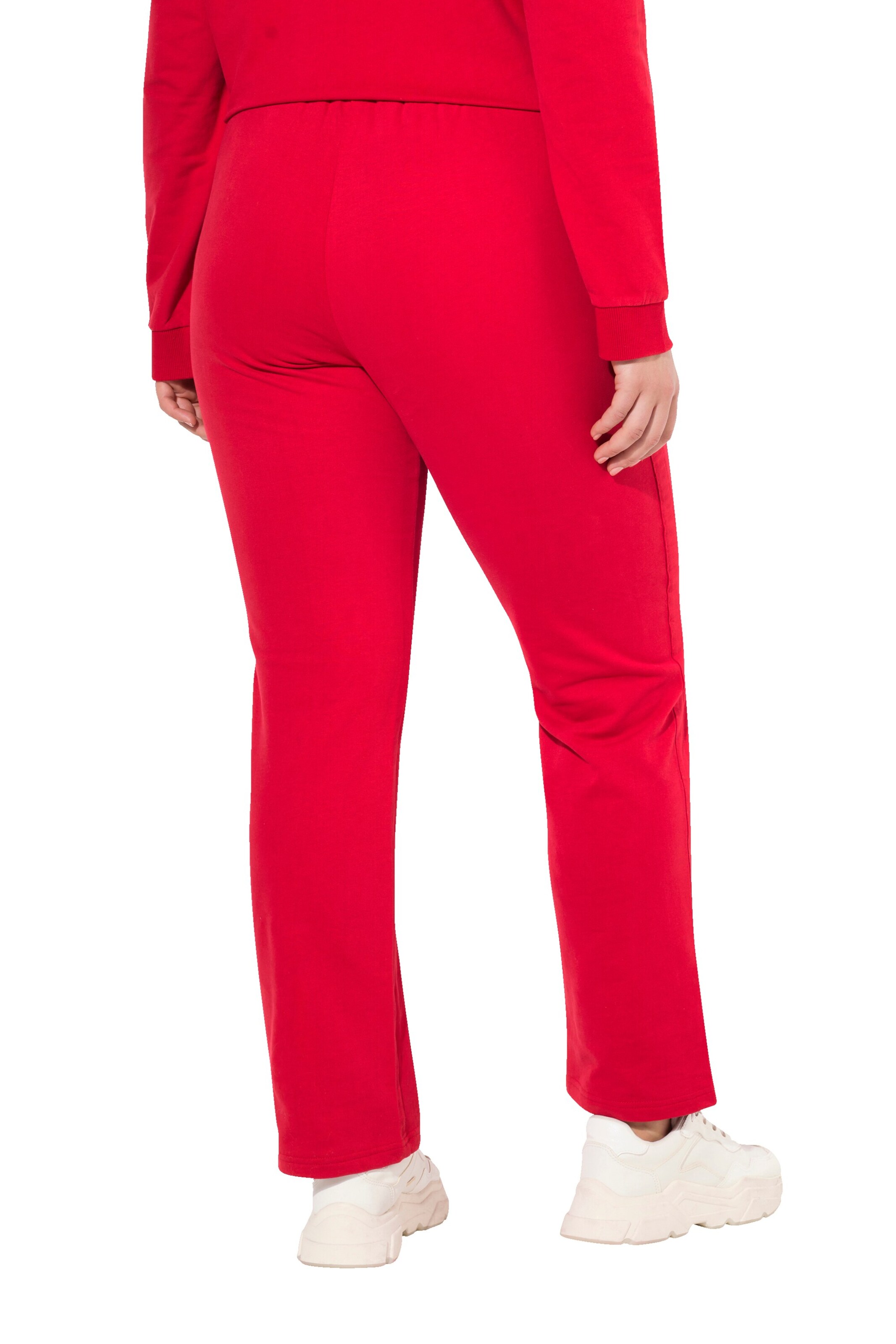 Ulla Popken Regular Trousers in Red