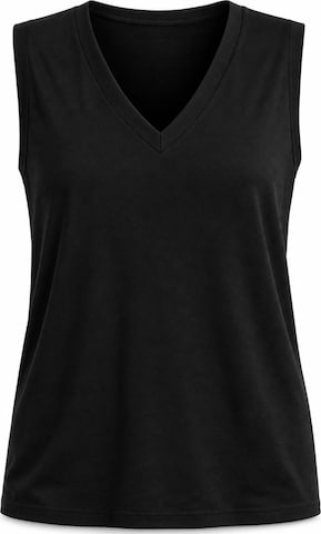 AOTTORI Top in Schwarz: Vorderseite