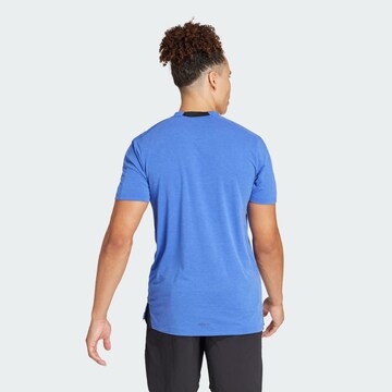 mėlyna ADIDAS PERFORMANCE Sportinės kelnės 'Designed for Training'