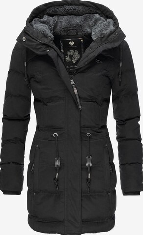 Veste d’hiver 'Ashani' Ragwear en noir : devant