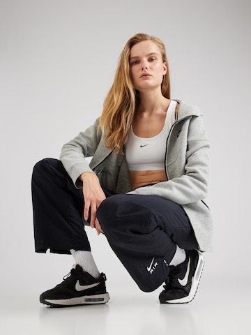 Nike Sportswear Športová bunda 'TECH FLEECE' - Sivá