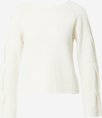 Sisley Sweater in White: front