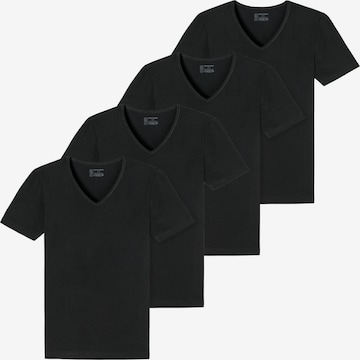 SCHIESSER T-Shirt in Schwarz: Vorderseite