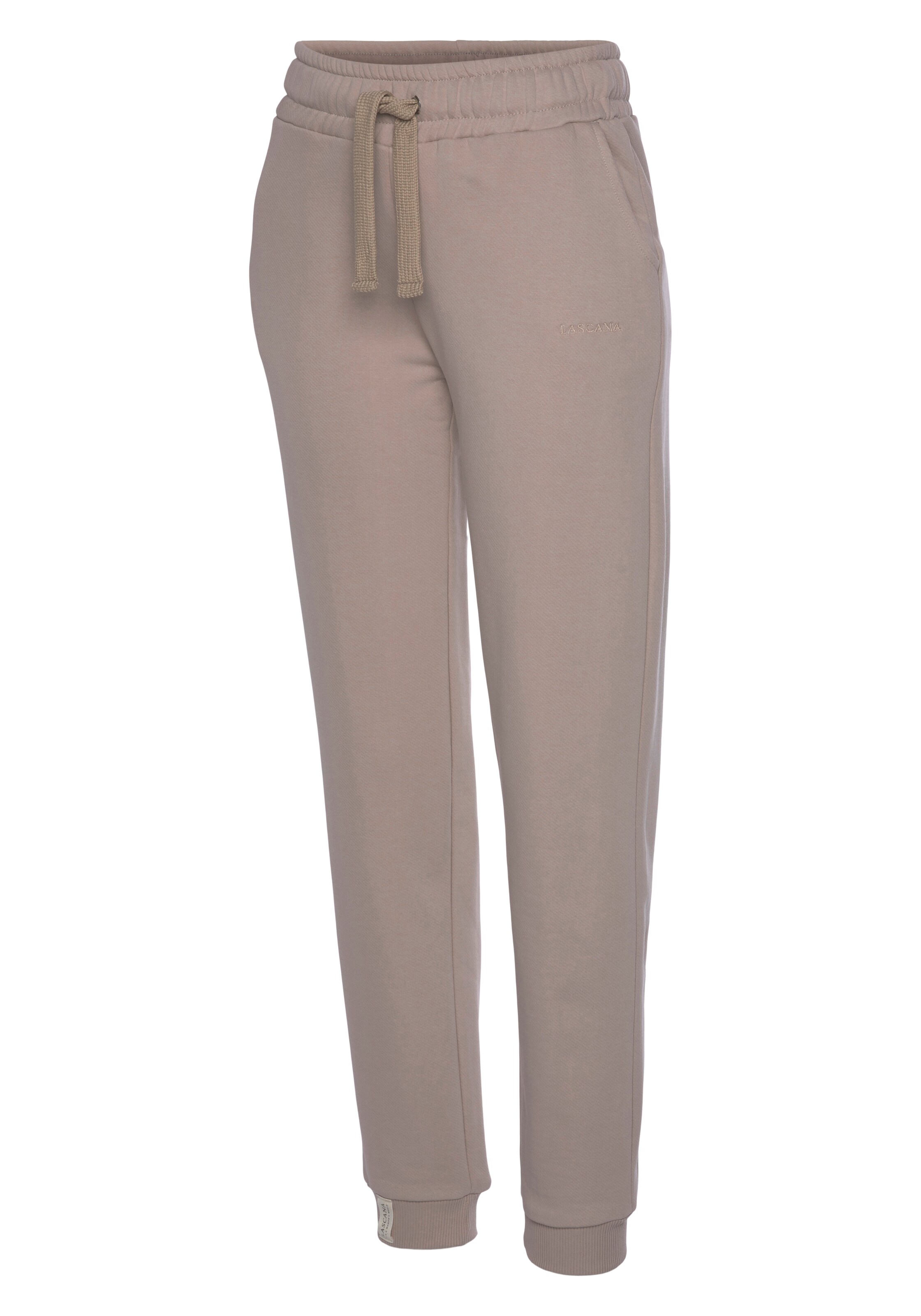 LASCANA - Tapered Pantalón en gris