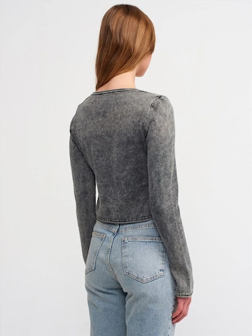 Dilvin Strickjacke 'Strickjacken'‌‌‌‌‌‌‌‌ in Grau
