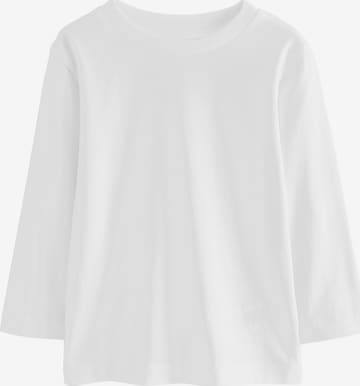 T-Shirt Next en blanc : devant