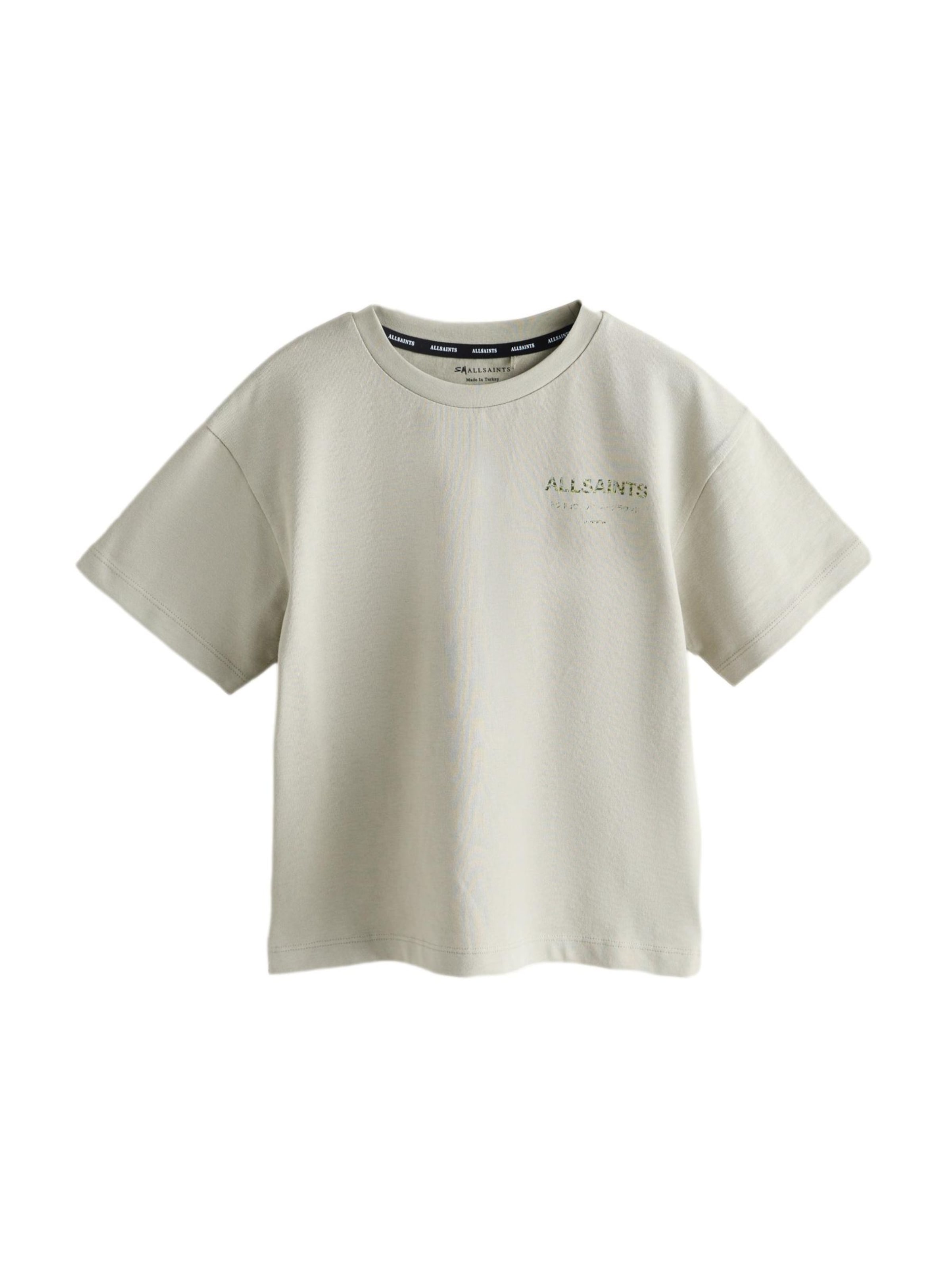 smALLSAINTS Футболка 'Underground' в Серый: спереди