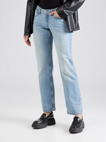 WEEKDAY Regular Jeans 'Arrow' in Blauw: voorkant