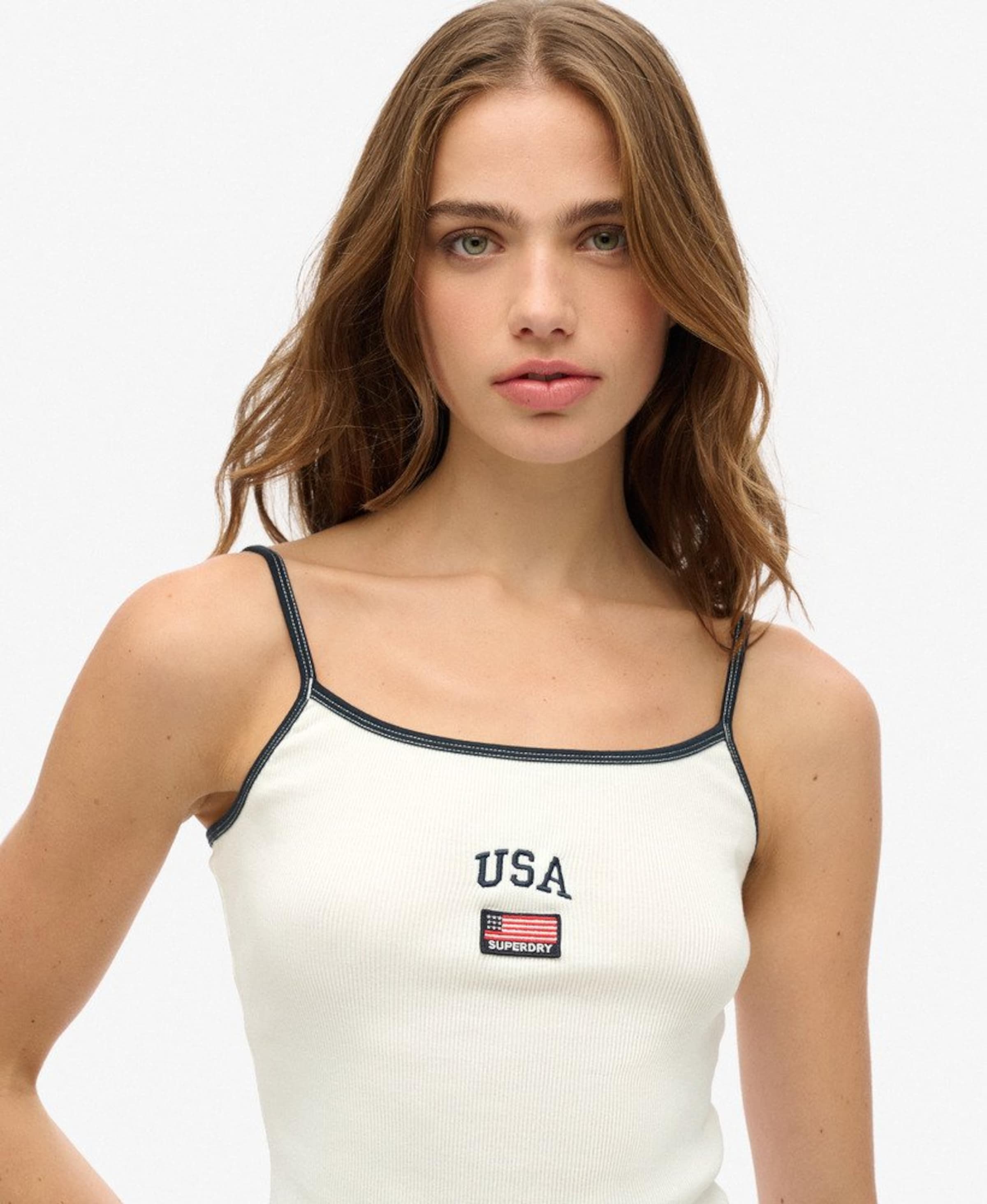 Haut Superdry & Co en blanc