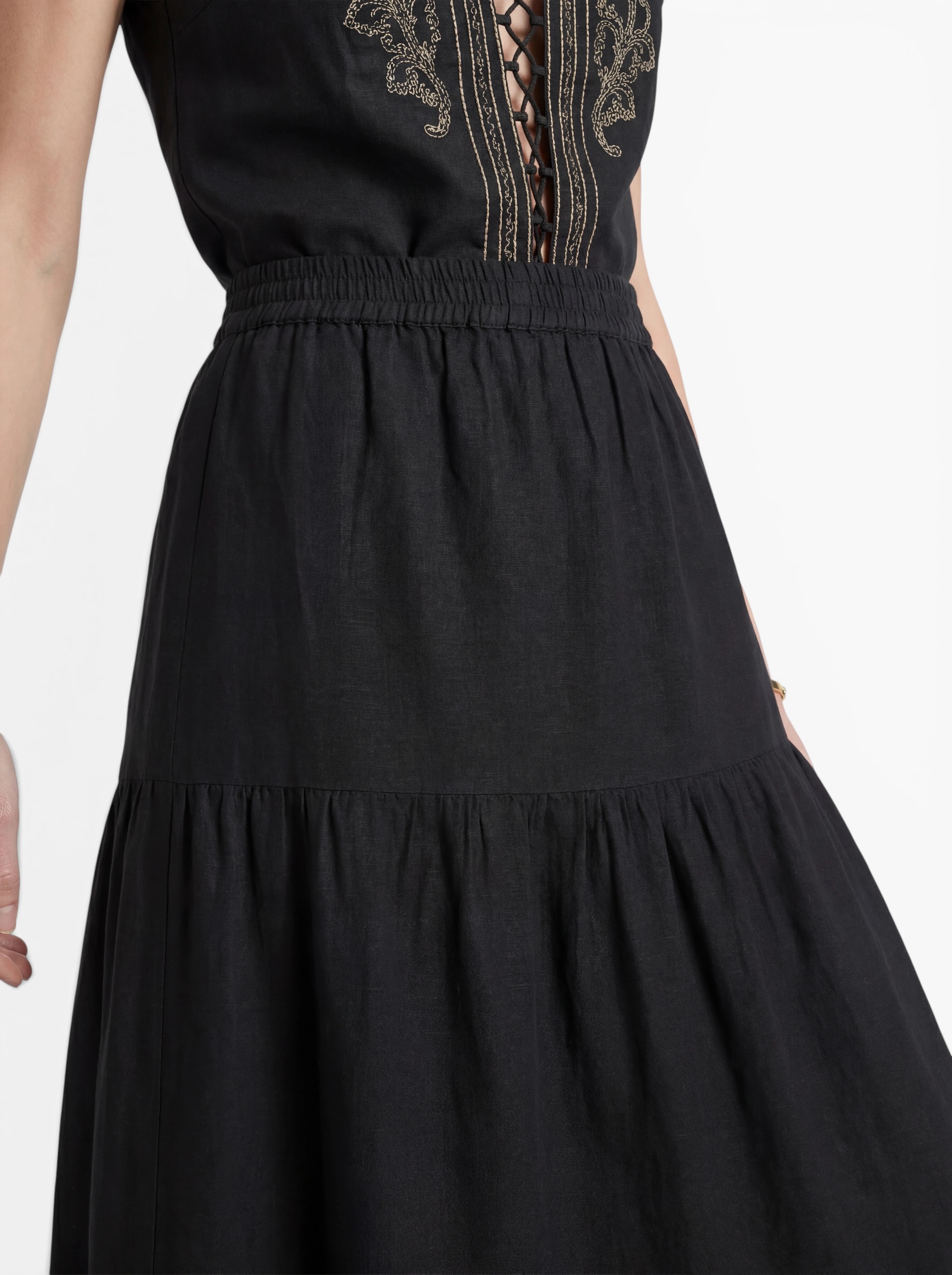 VILA Skirt 'VIPRISILLA' in Black