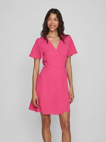 VILA Φόρεμα 'Lovies' σε ροζ: μπροστά