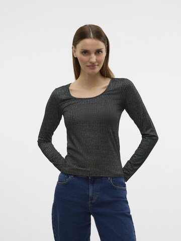 VERO MODA Shirt 'VMCora' in Zwart: voorkant